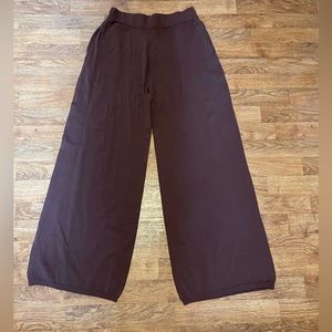 Zara Pull On Brown Dress Pant